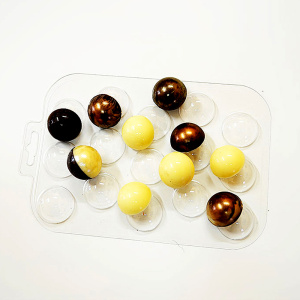 Молд для шоколада Конфеты сферы 30 мм